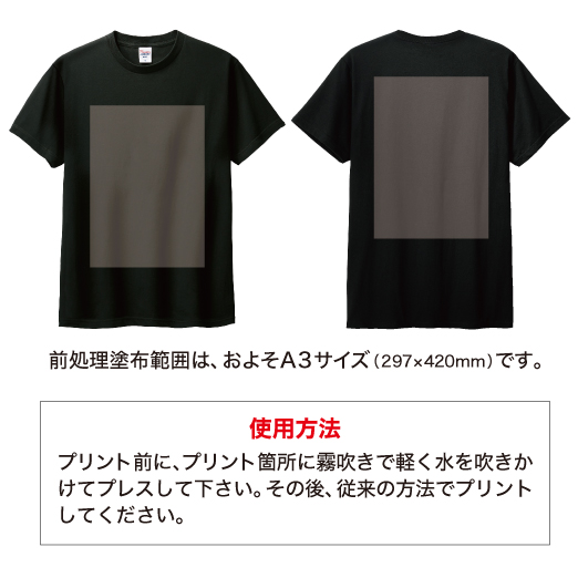 tシャツプリント 販売 前後